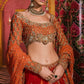 Royal Silk Bridal Orange Lehenga Set SIYA2130INS - Siya Fashions