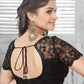 Saree Blouse Black Lace Style SF42BLO - Siya Fashions