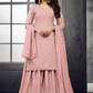 Pink Buy Chinon Palazzo Style Salwar Suit SFZ111526 - Siya Fashions