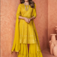 Bollywood Shamita Shetty Wedding Indian Sharara Suit SFZ19548 - Siya Fashions
