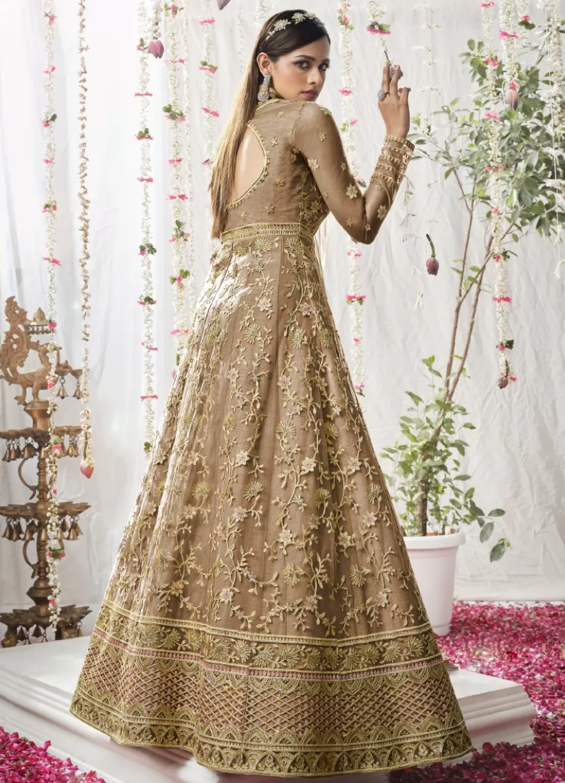 Buy Pakistani Bridal Anarkali Dress Online in India - Etsy