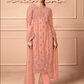 Pink Indian Pakistani Palazzo Salwar Kameez Suit In Net SFFZ128730 - Siya Fashions