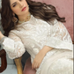 White Georgette Indian Pakistani Long Palazzo Suit SFZ128287