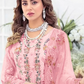 Pink Cutwork Designer Georgette Salwar Kameez Suit SFZ128251
