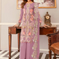 Purple Net Indian Salwar Kameez Suit SFZ126380