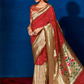 Red Bridal Wedding Silk Trendy Designer Saree SFZ133767