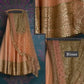 Peach Bridal Reception Lehenga Set In Net Heavy Handwork INS139 - Siya Fashions