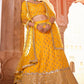 Yellow Bridal Wedding Haldi Sangeet Lehenga In Silk ARY11408 - Siya Fashions