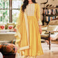 Yellow Wedding Party Palazzo Suit In Georgette SFFZ105731 - Siya Fashions