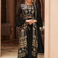 Black Indian Pakistani Palazzo Salwar Kameez Suit SFYS90304 - Siya Fashions