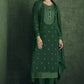 Green Bridal Sangeet Party Sharara Suit In Georgette SIYS73702 - Siya Fashions