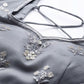 Grey Engagement Lehenga Set Sequined Net SFHST1702 - Siya Fashions