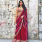 Designer Bollywood Actress Kaira Advani Jumpsuit Saree SFBIRDAL079 - Siya Fashions
