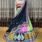 White Multicolour  Navaratri Printed Chaniya Choli In  Butter Silk SARP432 - Siya Fashions