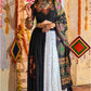 Black Heavy Navaratri Chaniya Choli In Muslin Cotton SKHU13405 - Siya Fashions