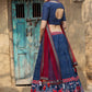 Blue Navaratri Art Silk Chaniya Choli Lehenga SFKHU9002 - Siya Fashions