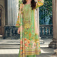 Green Summer Plus Size Sangeet Wedding Palazzo Suit SRSTL19404 - Siya Fashions