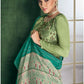 Green Georgette Long Churidar Salwar Suit SFLLT37906R - Siya Fashions