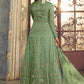 Green Reception Anarkali Wedding Gown In Georgette SSWG7604 - Siya Fashions