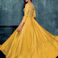 Buy Yellow Satin Party Long Anarkali Suit SFSA310201 - Siya Fashions